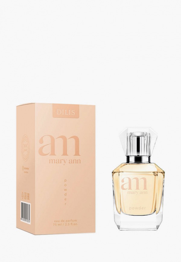 

Парфюмерная вода Dilis Parfum, Прозрачный, MARY ANN Powder 75 мл