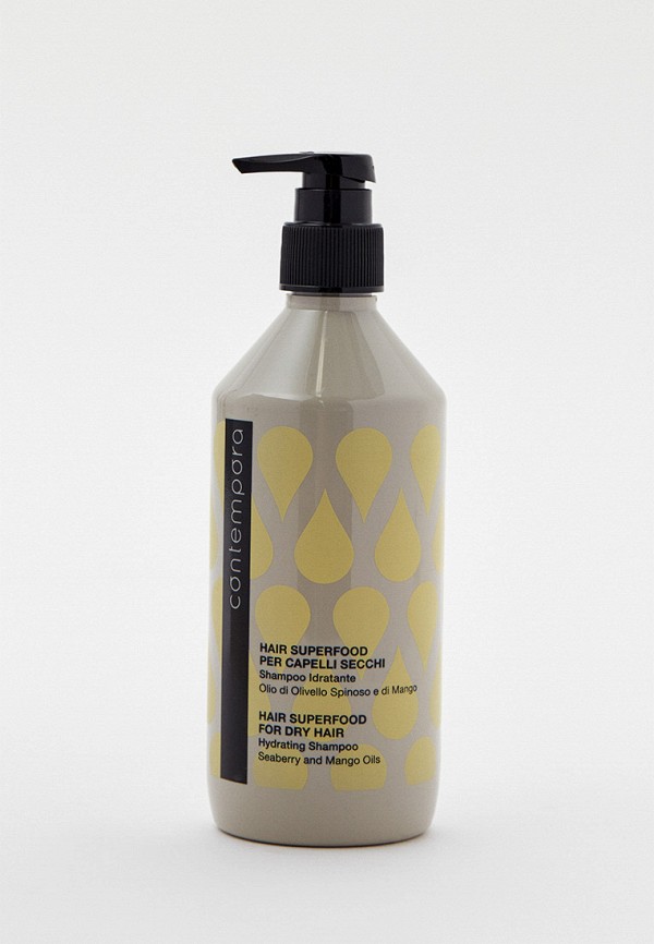 Шампунь Barex Italiana Увлажняющий с маслом облепихи и маслом манго Dry Hair Hydrating Shampoo, 500 мл. CONTEMPORA