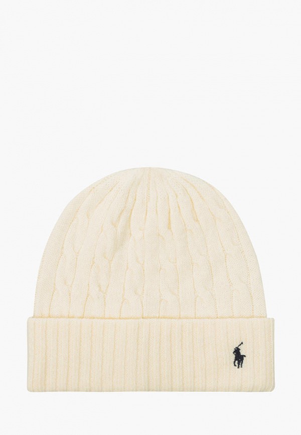 

Шапка Polo Ralph Lauren, Бежевый, Polo Ralph Lauren MP002XW0AEX3