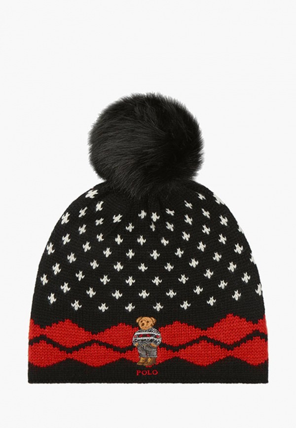 

Шапка Polo Ralph Lauren, Черный