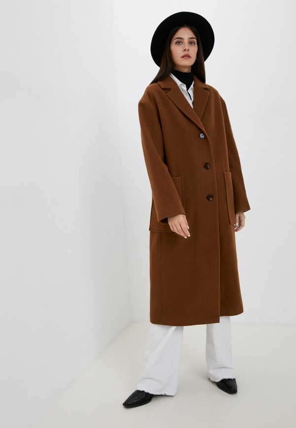 Пальто Belucci цвет коричневый 