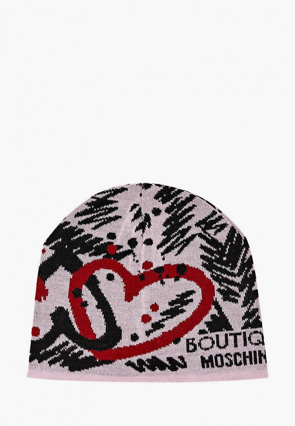 

Шапка Moschino, Розовый, Moschino MP002XW0AG49