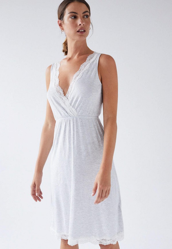 

Сорочка ночная women'secret, Серый, women'secret MP002XW0AH24