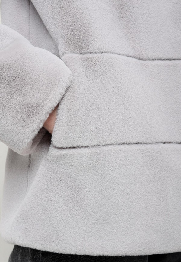 Шуба Alef серый, размер 40, фото 7