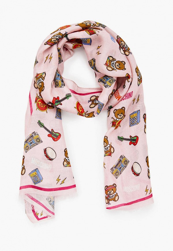 

Шарф Moschino, Розовый, Moschino MP002XW0AIBT