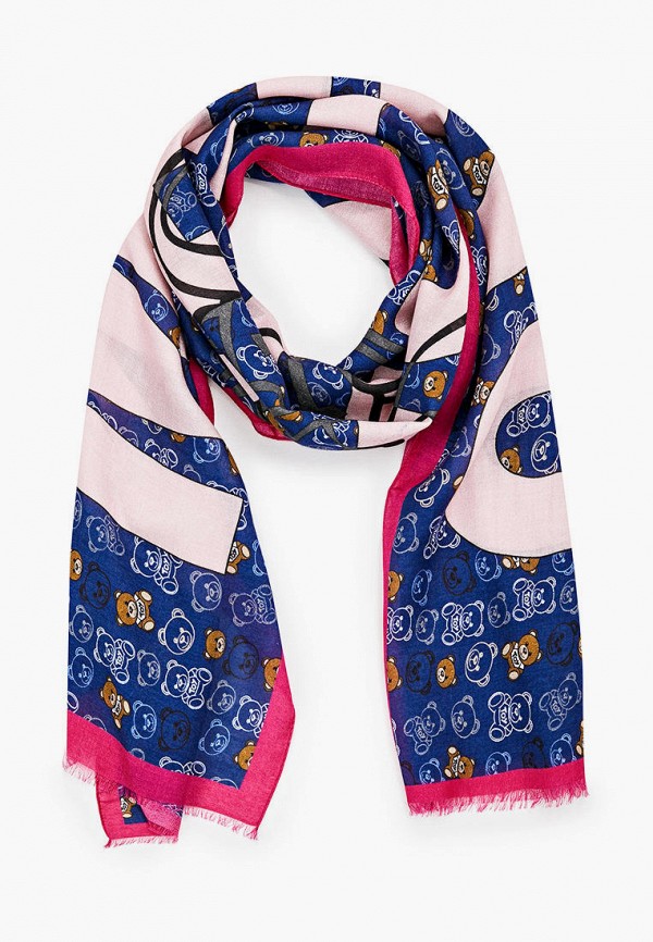 

Шарф Moschino, Синий, Moschino MP002XW0AIC0