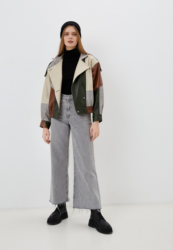 фото Куртка кожаная shi-shi