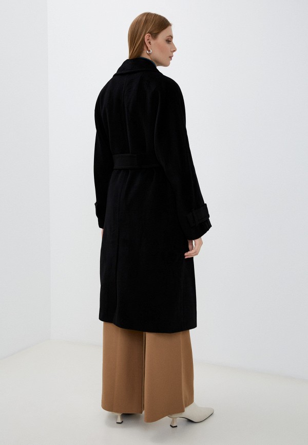 Пальто Shi-shi цвет черный  Фото 3
