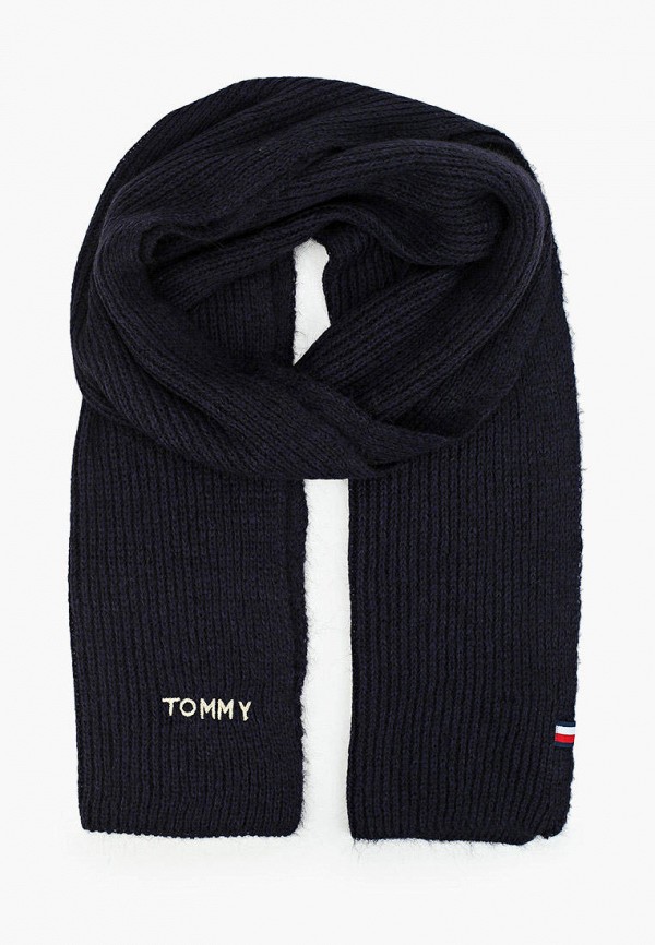 

Шарф Tommy Hilfiger, Синий, EFFORTLESS SCARF