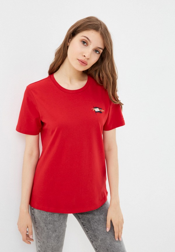 

Футболка Tommy Hilfiger, Красный, Tommy Hilfiger MP002XW0AJ6P