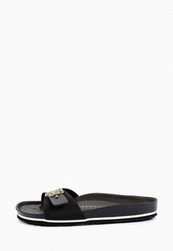 

Сабо Tommy Hilfiger, Черный, TH MOLDED FOOTBED SANDAL