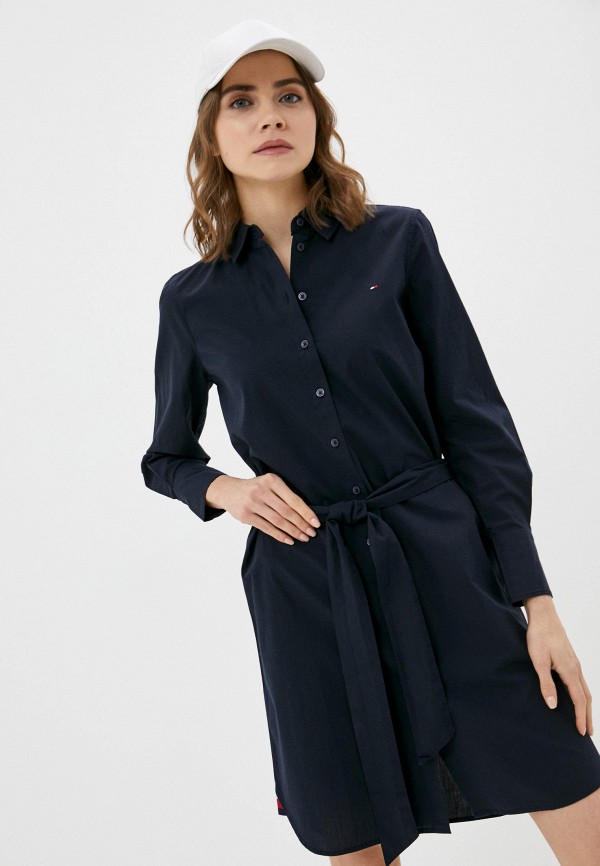 

Платье Tommy Hilfiger, Синий, Tommy Hilfiger MP002XW0AJTN