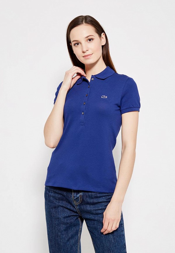 

Поло Lacoste, Синий