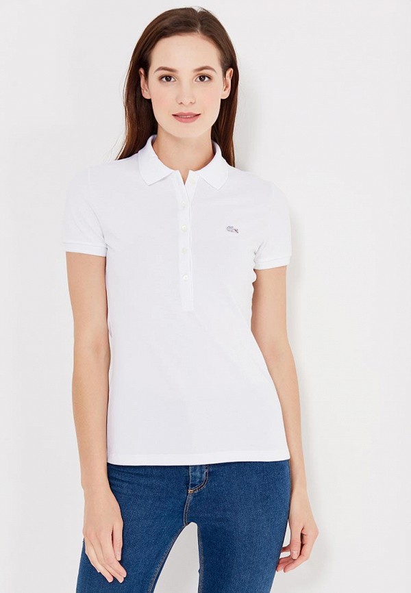 

Поло Lacoste, Белый, Lacoste MP002XW0AJXU