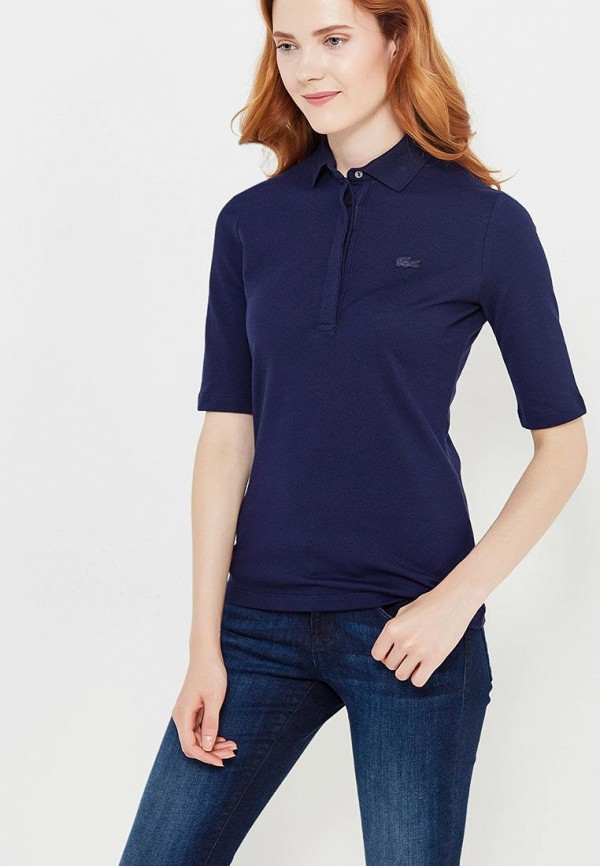 

Поло Lacoste, Синий