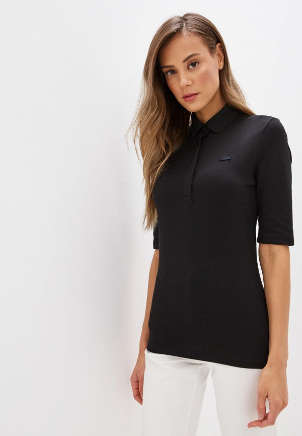 

Поло Lacoste, Черный
