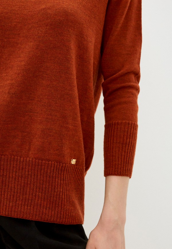 Джемпер R&I коричневый, размер 44, фото 4