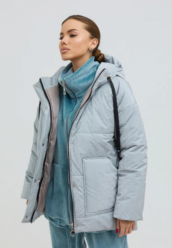 

Куртка утепленная Seventeen, Голубой, Seventeen MP002XW0AL5T