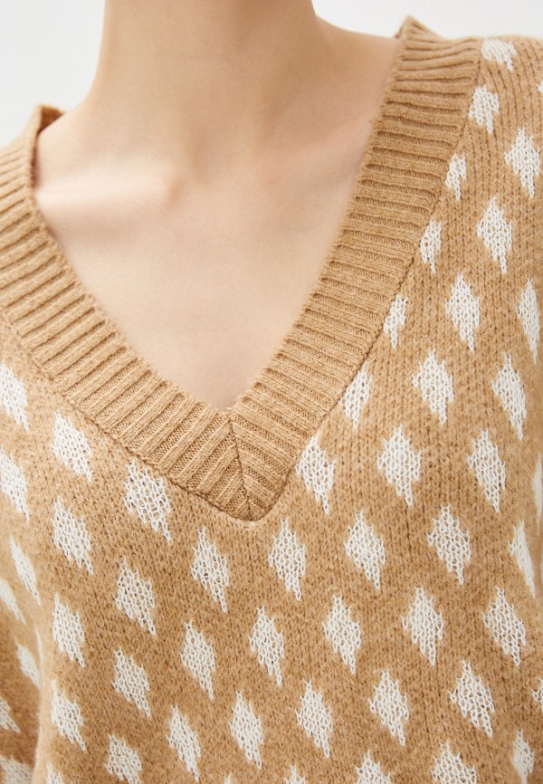 Пуловер Trendyol цвет бежевый  Фото 4