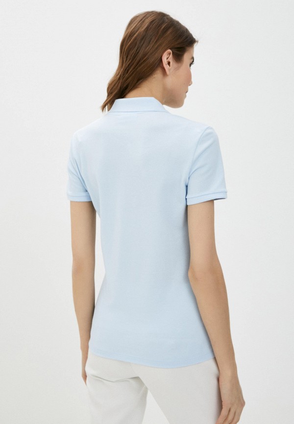 

Поло Lacoste, Голубой, Lacoste MP002XW0AMIB