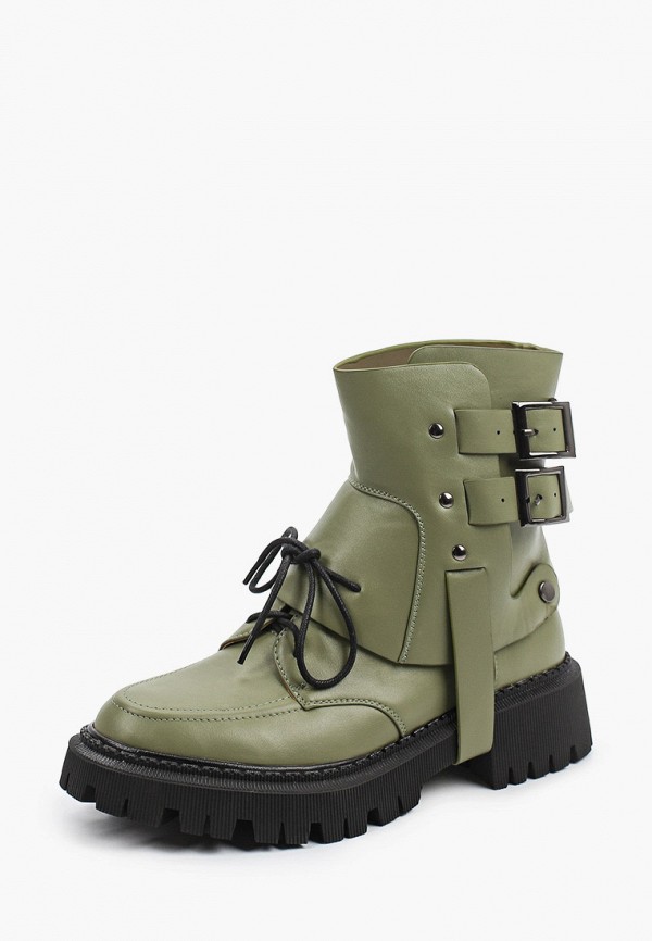 Ботинки Cherryboom Shoes хаки, размер 37, фото 2