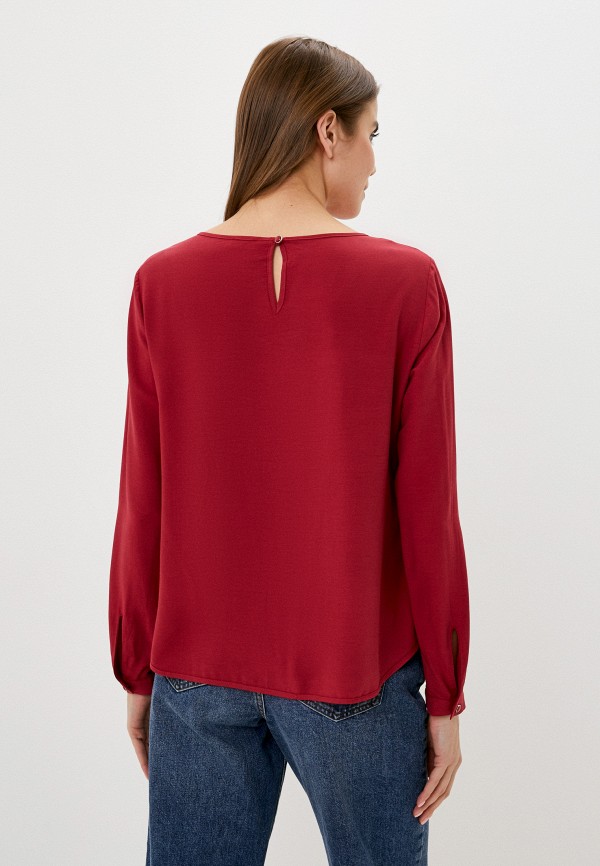 Блуза Salko цвет бордовый  Фото 3