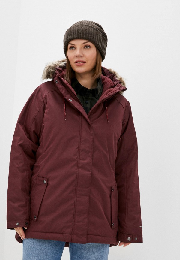 

Куртка утепленная Columbia, Бордовый, Columbia MP002XW0AOL1