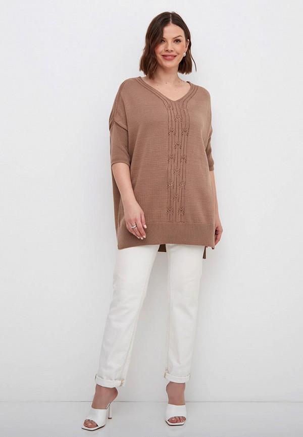 Пуловер Сиринга цвет коричневый  Фото 2