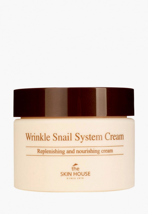 Крем для лица The Skin House Антивозрастной на основе муцина улитки Wrinkle Snail System, 50 мл