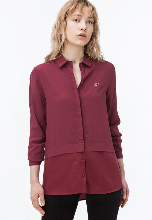 

Рубашка Lacoste, Бордовый