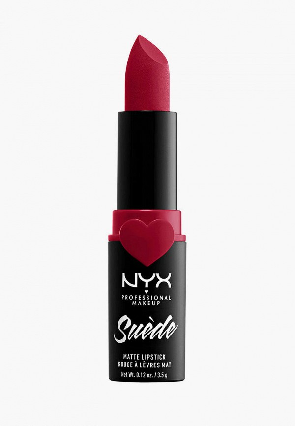 

Помада Nyx Professional Makeup, Розовый, SUEDE SPICY 3,5 г