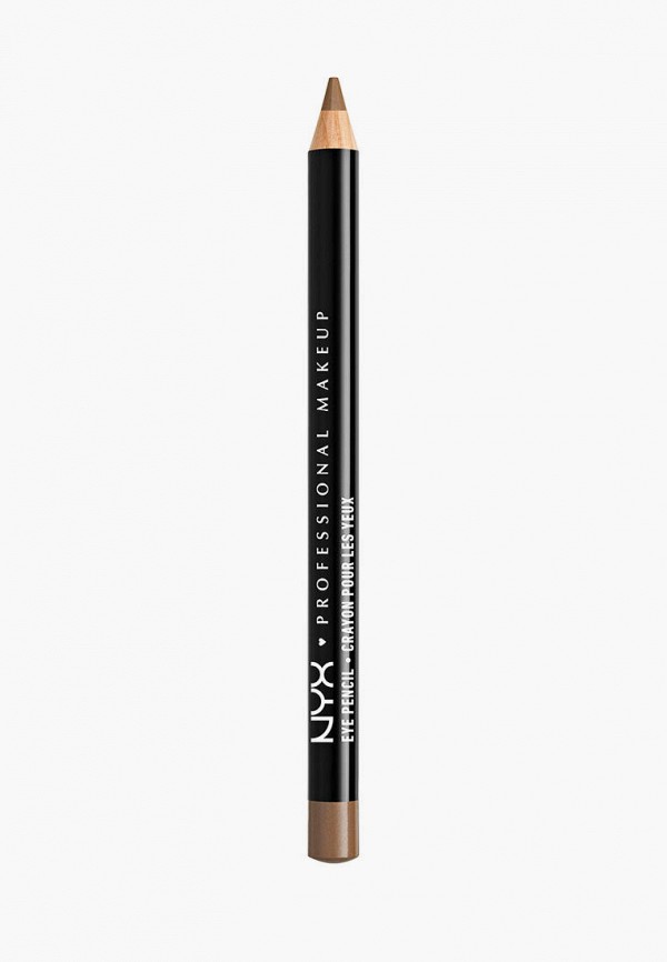 

Карандаш для глаз Nyx Professional Makeup, Коричневый, SLIM TAUPE, 1 г