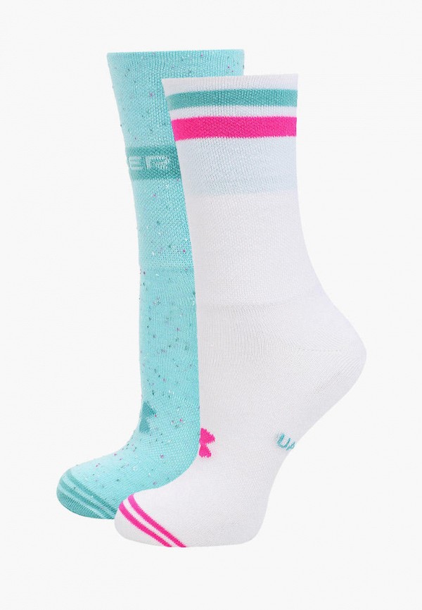 

Носки 2 пары Under Armour, Белый;голубой, Under Armour MP002XW0AVBN