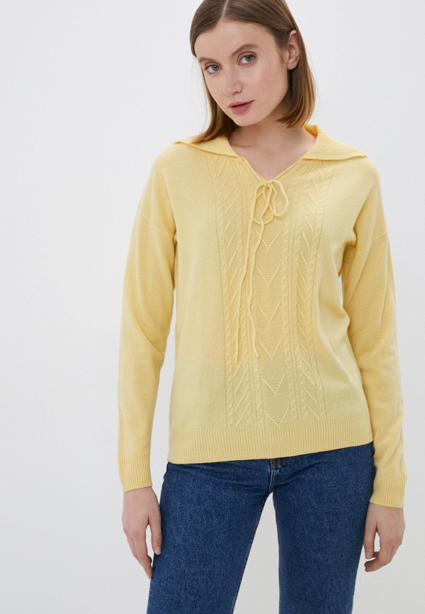 Пуловер O.Line цвет желтый 