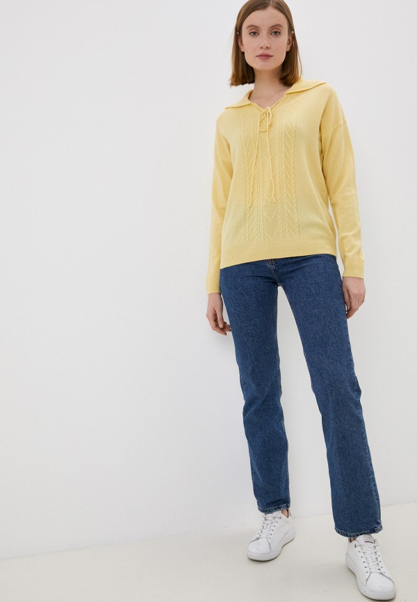 Пуловер O.Line цвет желтый  Фото 2