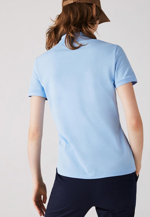 

Поло Lacoste, Голубой, Lacoste MP002XW0AXUX