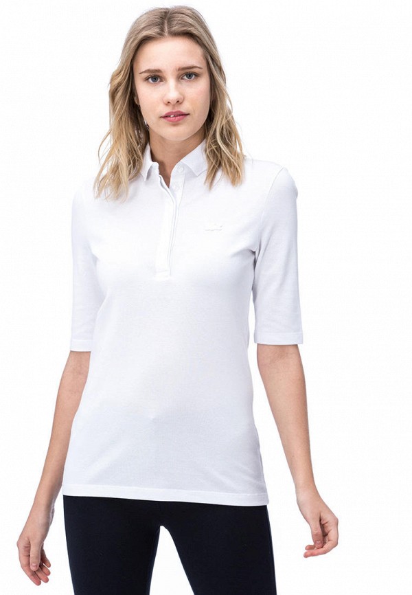 

Поло Lacoste, Белый
