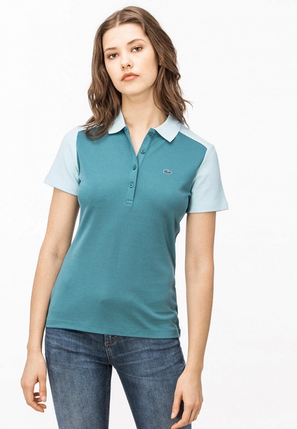 

Поло Lacoste, Голубой