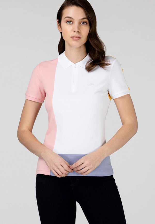 

Поло Lacoste, Белый
