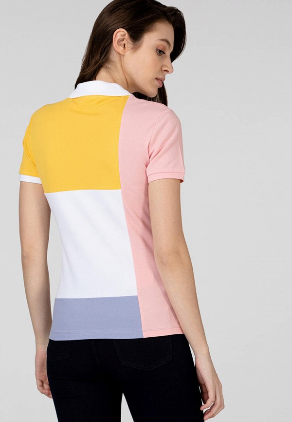 

Поло Lacoste, Белый, Lacoste MP002XW0AXV2