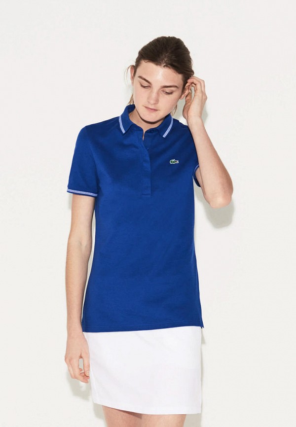 

Поло Lacoste, Синий