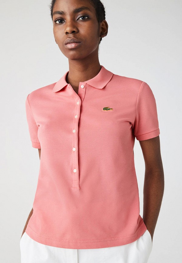 

Поло Lacoste, Розовый, Lacoste MP002XW0AXV9