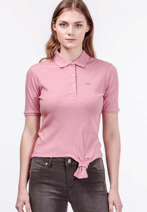 

Поло Lacoste, Розовый