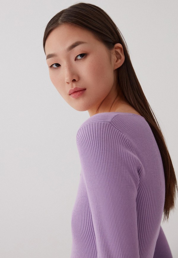 Пуловер Zarina цвет фиолетовый  Фото 6