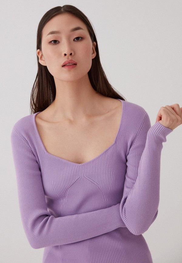 Пуловер Zarina цвет фиолетовый  Фото 8