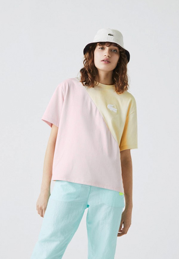 

Футболка Lacoste, Розовый