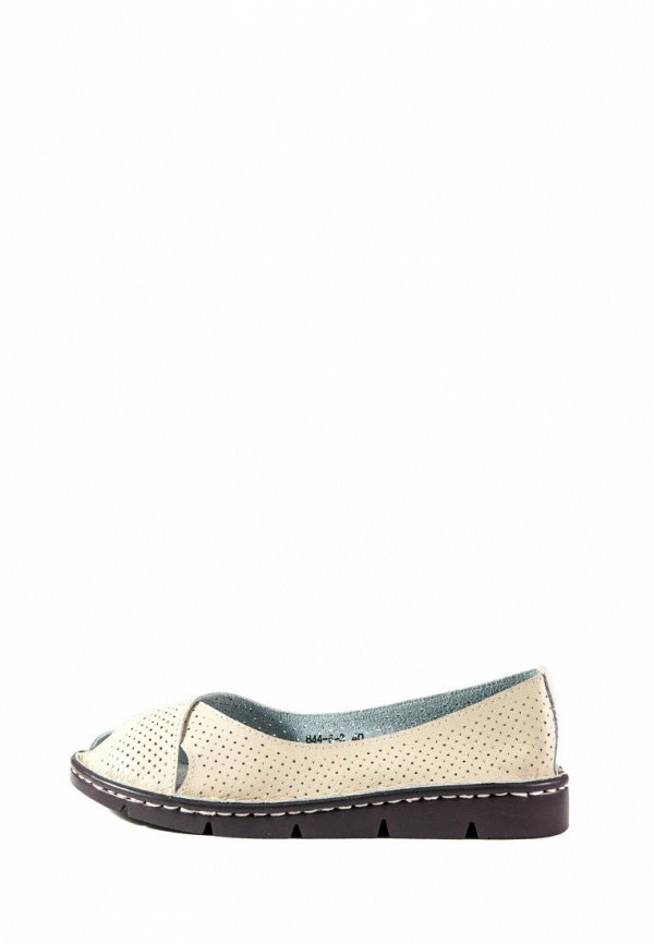 

Балетки Allshoes, Бежевый, Allshoes MP002XW0B0FF