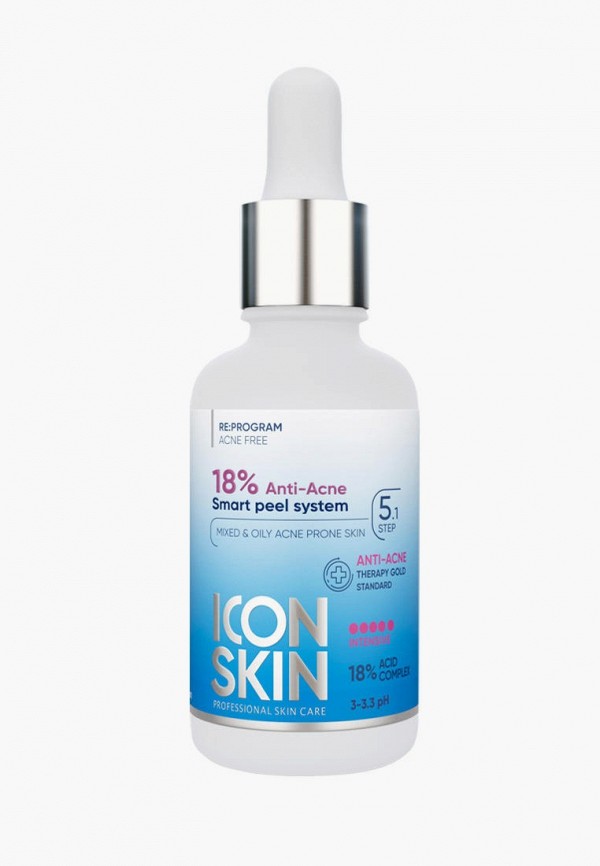 

Пилинг для лица Icon Skin, Прозрачный, 30 мл