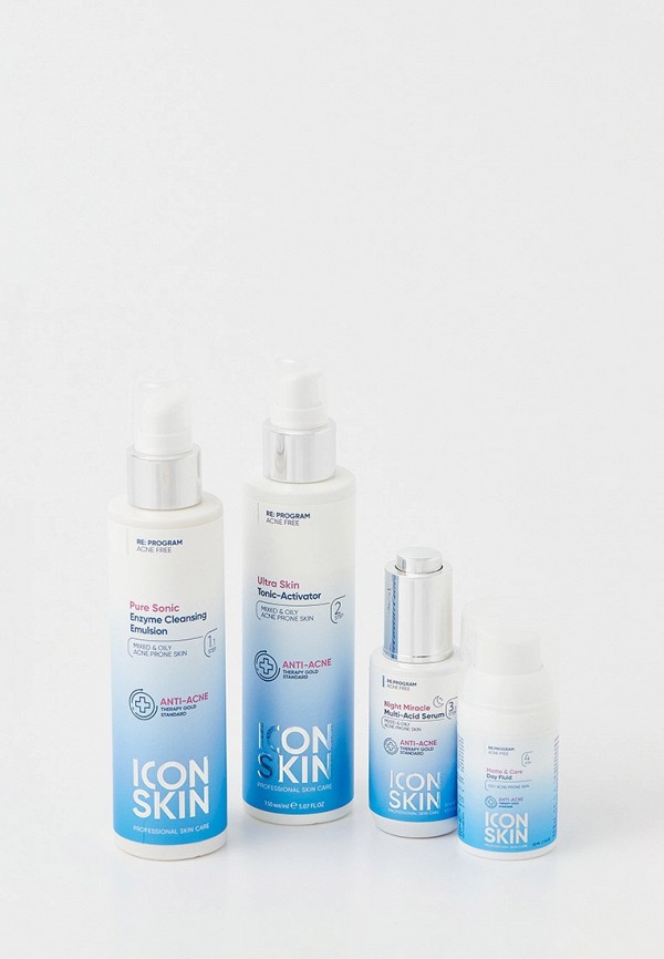 

Набор для ухода за лицом Icon Skin, Прозрачный