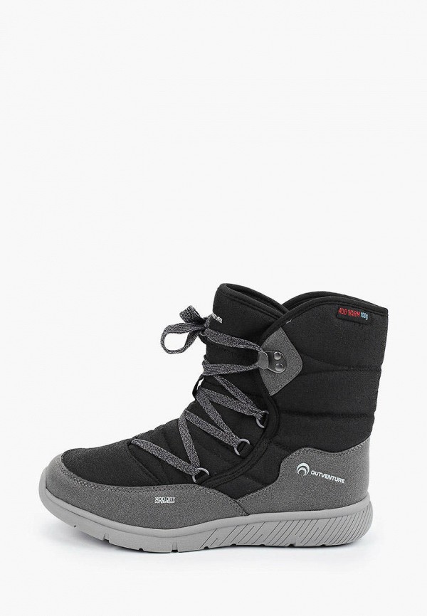 

Дутики Outventure, Черный, Outventure MP002XW0B0XA